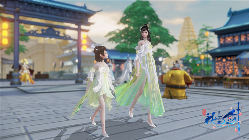 (图3)再生缘时装,魂转重生的标志