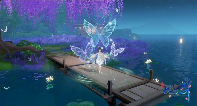 (图2)蝶梦引华染,绚丽无双